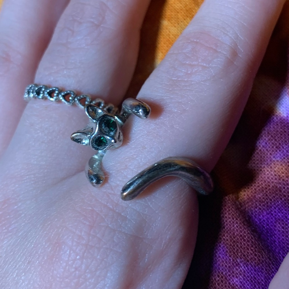 Cat Wrap Around Ring
